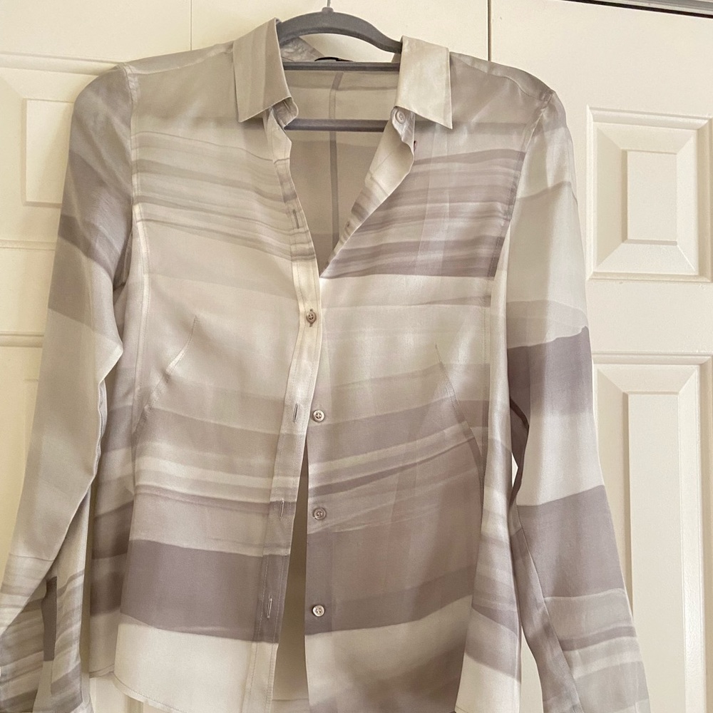 Hugo Boss Work Silk Shirt size small